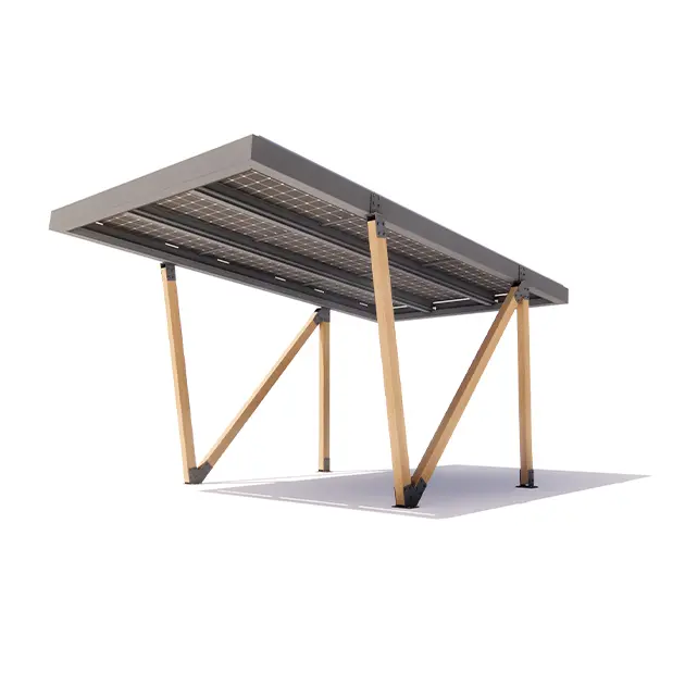 Ombrière photovoltaïque GENPARK PMR 4,5 kWc