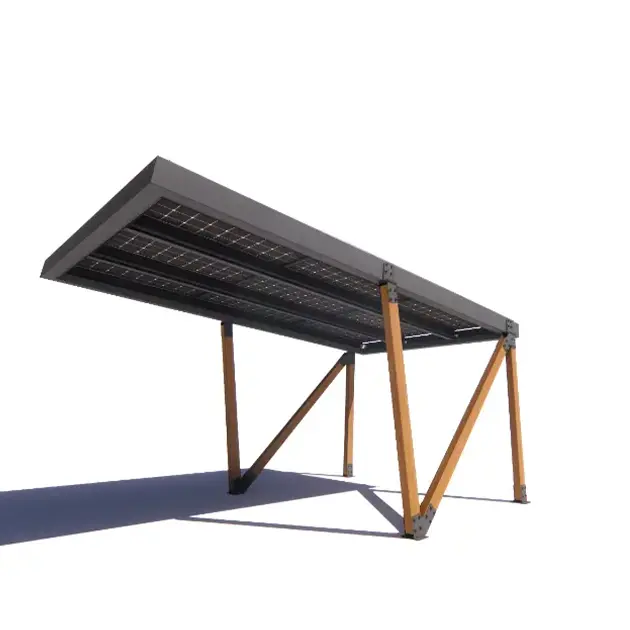 Ombrière photovoltaïque GENPARK PMR 4,05 kWc