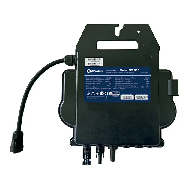 APSYSTEMS EZ1-SPE 500W 230V AC-50Hz 60/72 cellules Wifi/Bluetooth