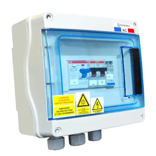 [COFAC-6KW-1OND] TECHNIDEAL coffret AC MONO 6 kW